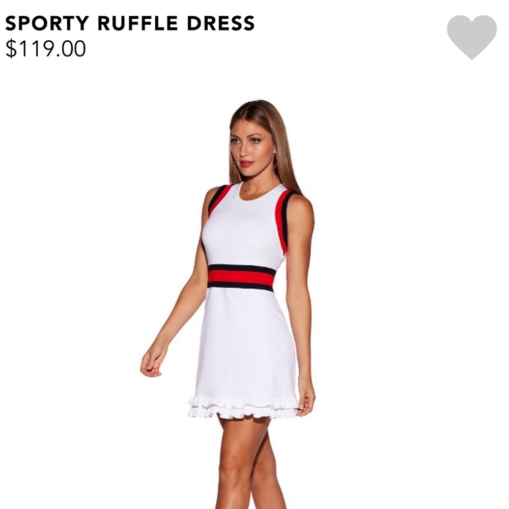 BRAND NEW NEVER WORN ADORABLE sporty flirty dress